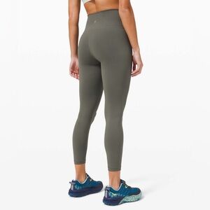 Lululemon Grey Sage Wunder Train Pant 25” 4